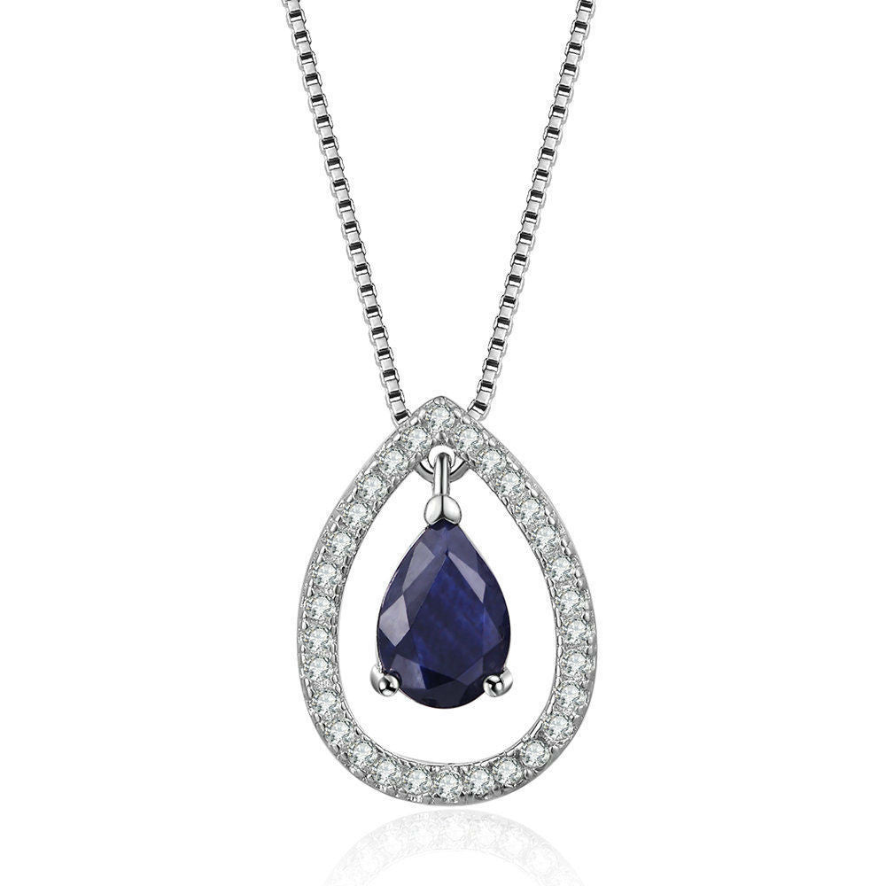 Collana Sapphire Drop