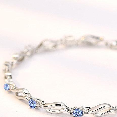 Bracciale Argento con Zirconi