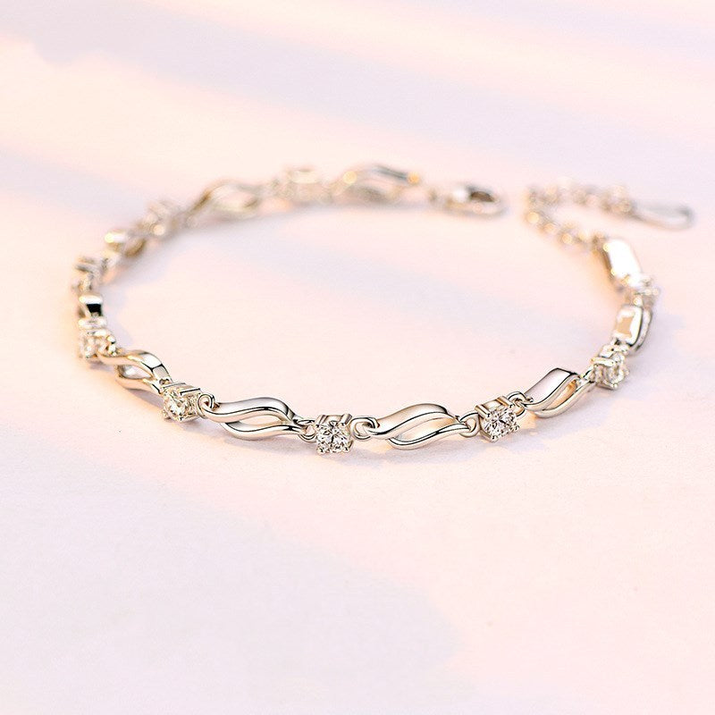 Bracciale Argento con Zirconi