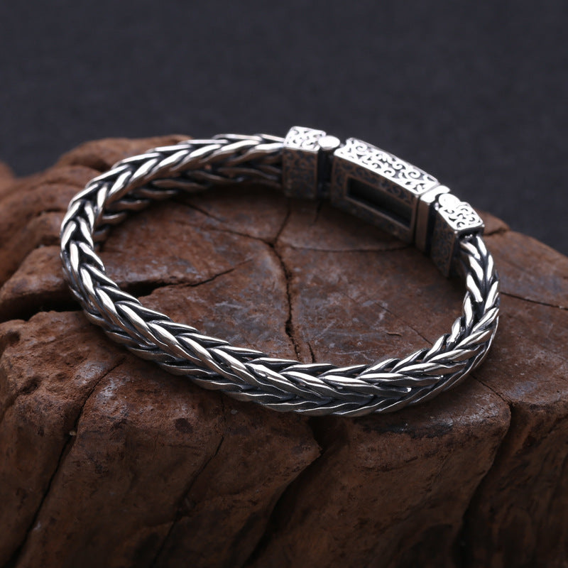 Bracciale Argento Intreccio