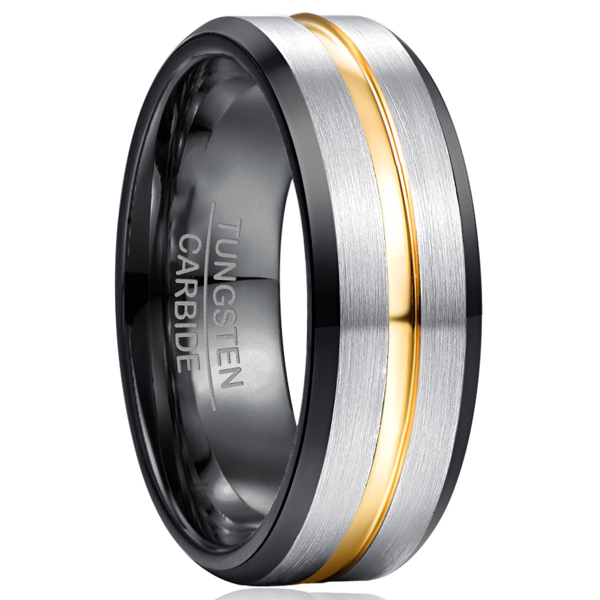 Anello Uomo Gold String