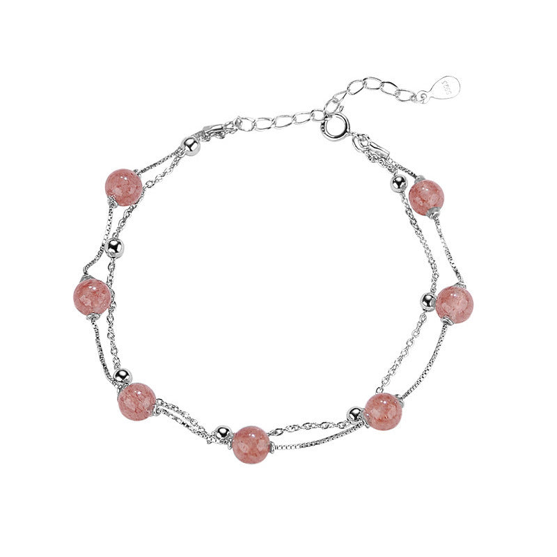 Bracciale Donna Quarzo Fragola